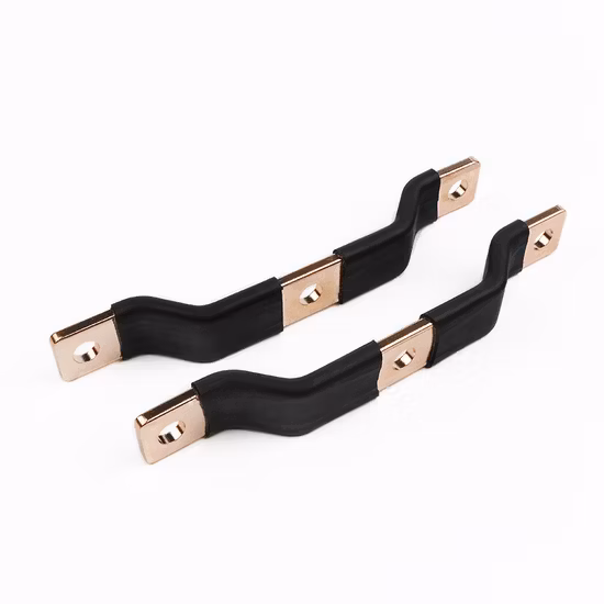 Factory Solid Copper Bus Bar Insulated Tin/Nickle Plated Copper Busbars for New Energy Battery